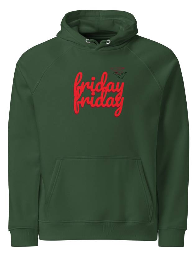 Unisex eco raglan hoodie