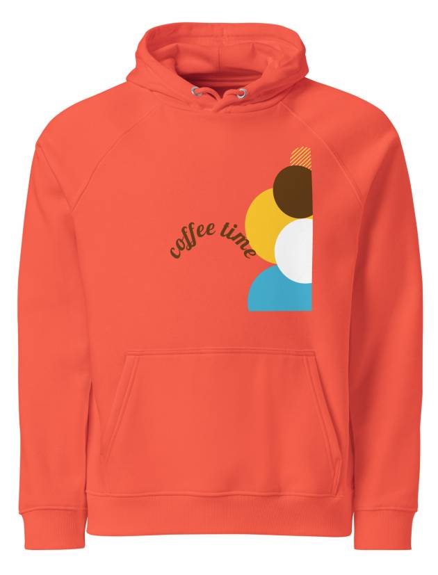 Unisex eco raglan hoodie