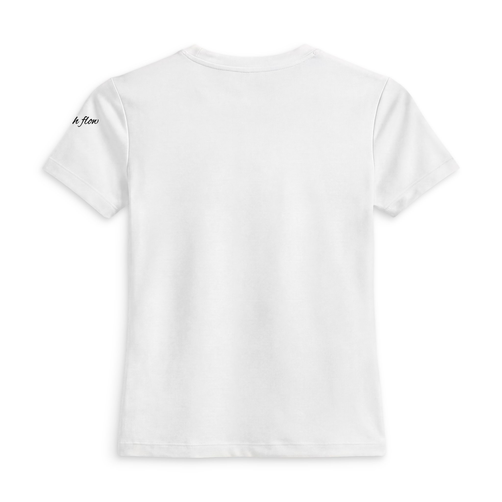 Women’s Bicycle Tee — Yellow Wheel Bike Graphic Fitted Shirt - Image 2